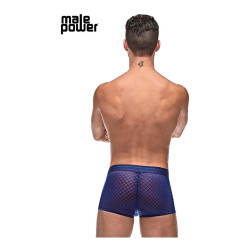 male power Boxer DIAMOND MESH Bleu